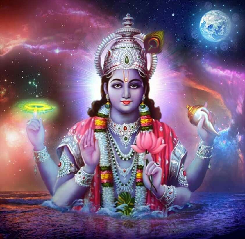 Вишну - избранное божество вишнуитов.