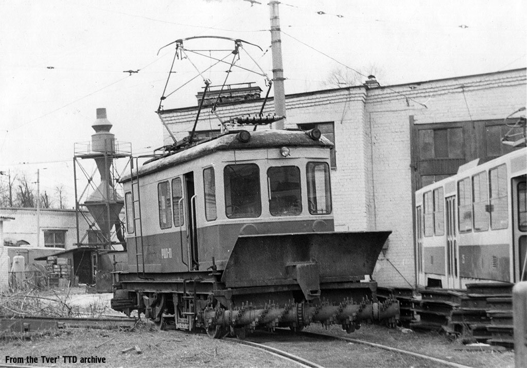 Вагон РШЛ-1 на рубеже 80/90-х, фото из архива музея ГЭТ Твери, предоставлено для публикации группой  ВК "Все о транспорте"