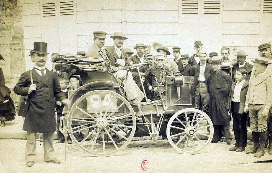 Первые автогонки 1894 Франция