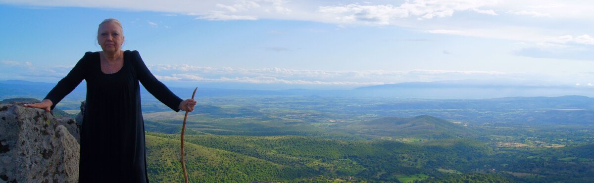 Чичилина Татьяна Васильевна в одной из Экспедиций в Македонии