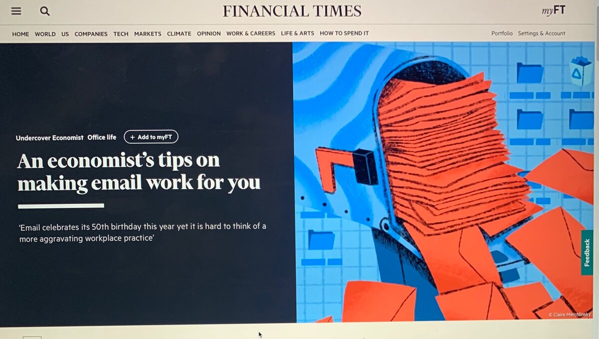 Статья Тима Харфорда в The Financial Times 