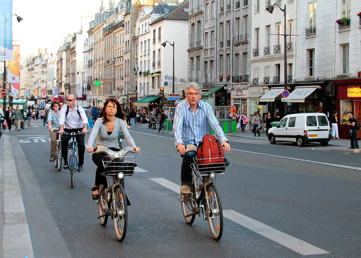 Велосипедистов в Германии очень много. В принципе, как и во всей Европе.