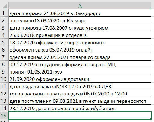 Добрый день, уважаемые читатели и подписчики блога! Сегодня поговорим о поиске даты в ячейке с текстом.