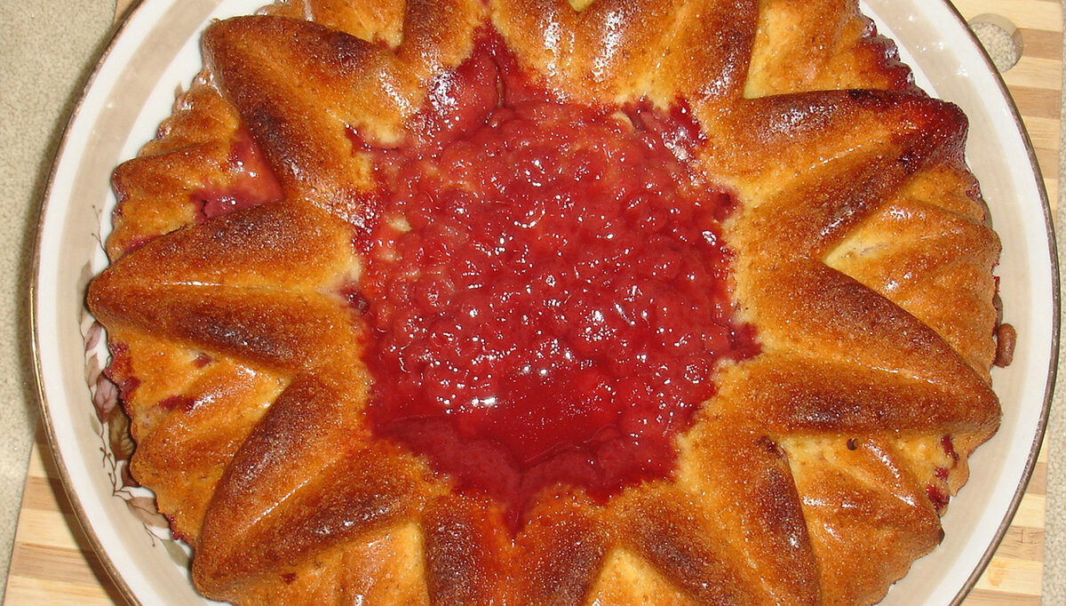 Пирог с вишней