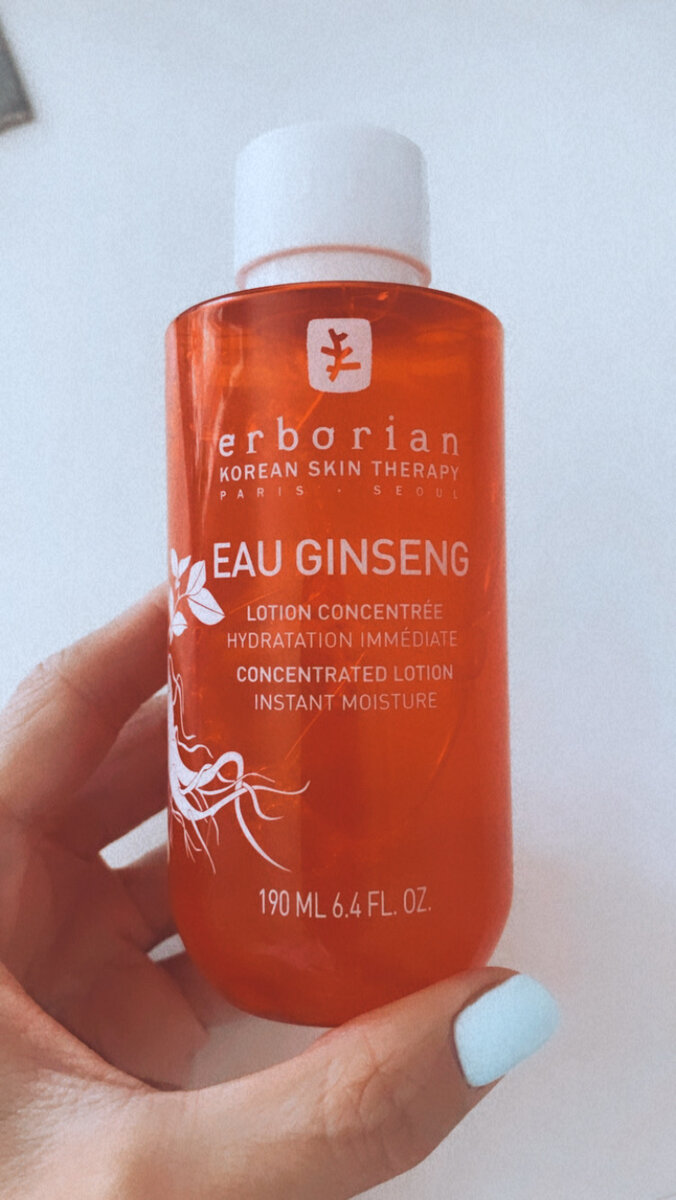 Тонер для лица с женьшенем от Erborian