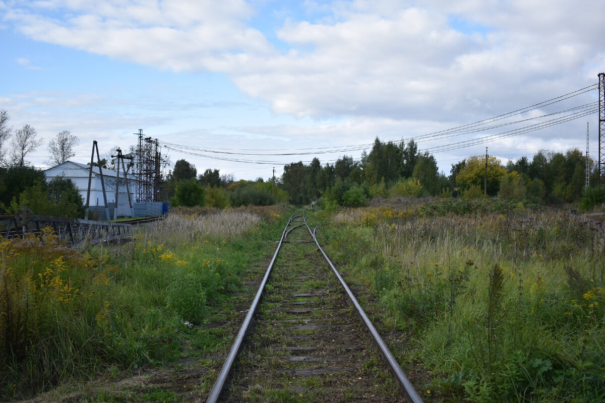 Подъездной путь к Дмитровскому порту.