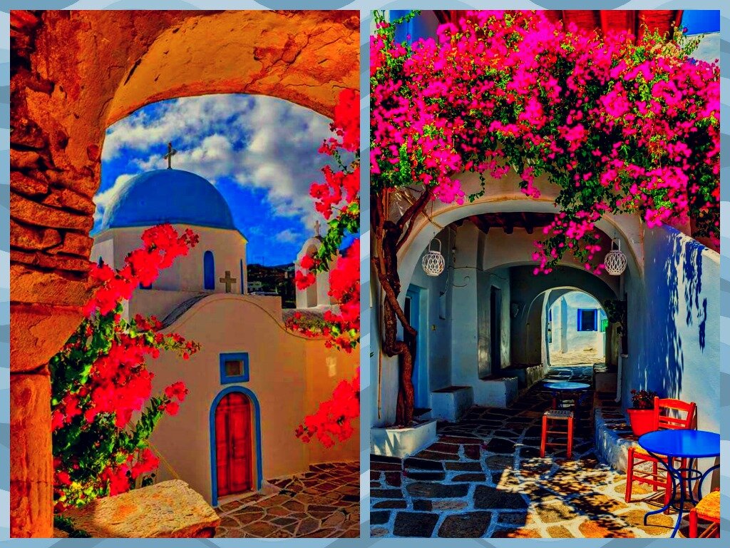 Волшебные виды Греции.