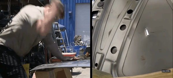 Испытание Recon Tanto на проникающую способность