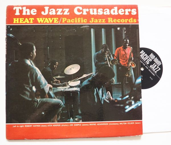 Альбом 'Heat Wave' группы The Jazz Crusaders, выпущенный лейблом Pacific Jazz в 1963 году. 