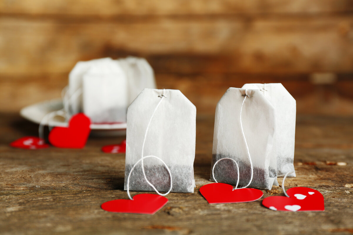 Чайные пакетики.