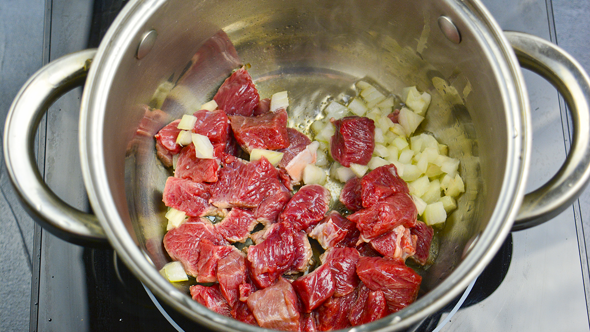 "Палоц"- венгерский мясной суп. Вкусный, ароматный и горячий. Готовим за 30 минут