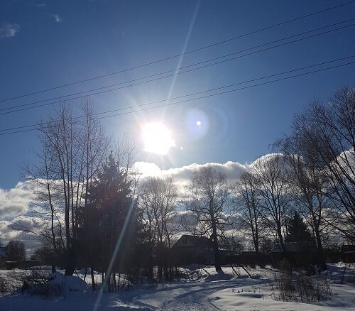 Сегодня днем было вот так