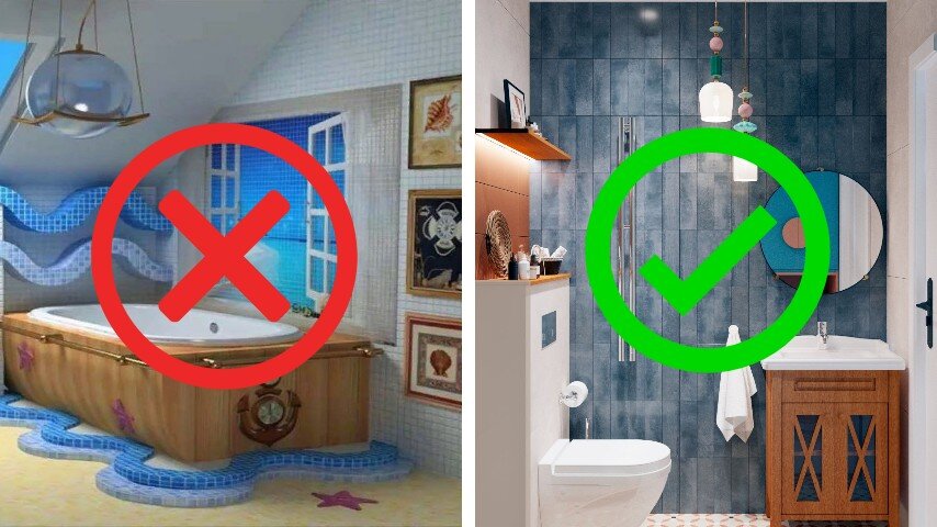 Переизбыток пустого декора, абсурдные имитации и очевидные образы способны испортить интерьер в любом стиле