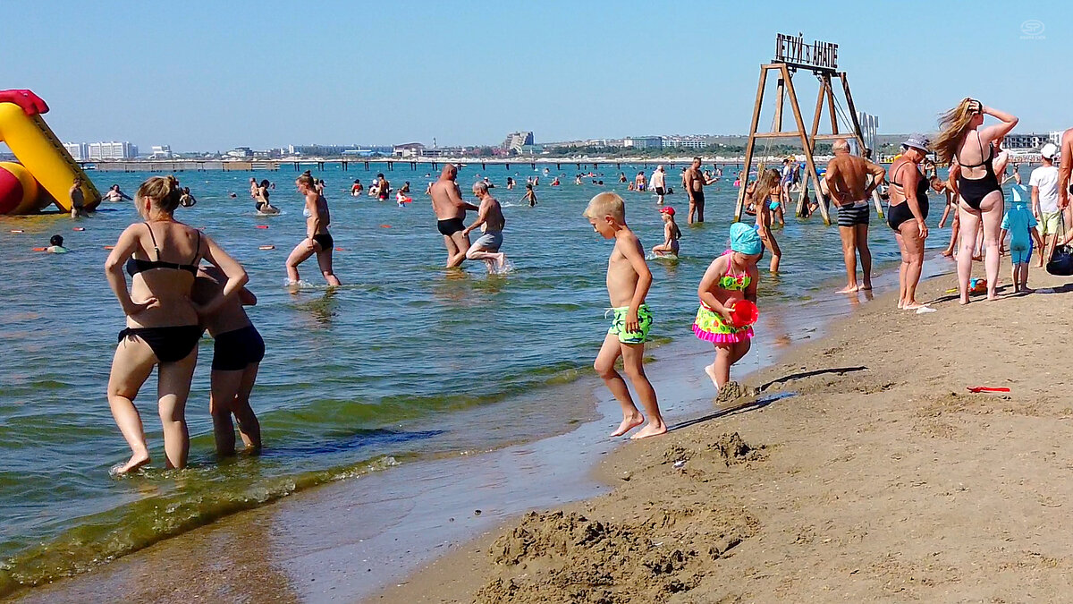 Анапа август море