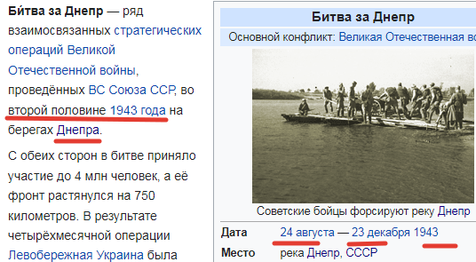 Официальное изложение (с сайта Википедия)