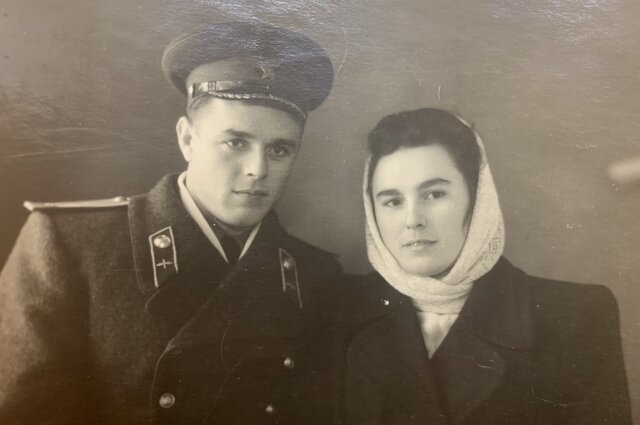Евгений и Анна Лисины, 1955 год. Фото: Из личного архива/ Ольга Лисина