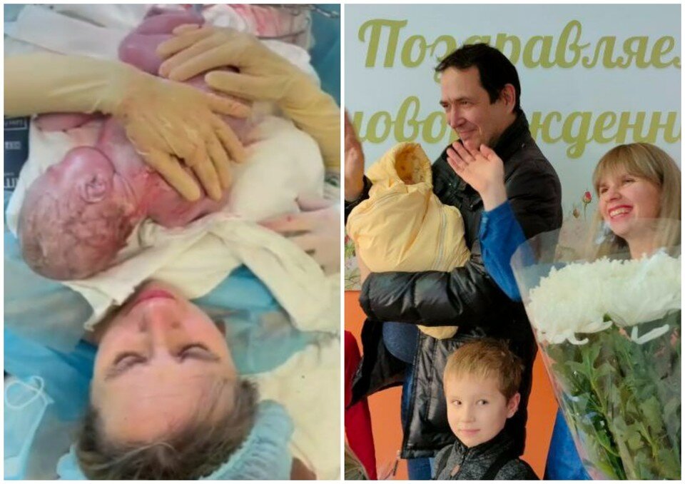     Малыша и маму уже выписали.  Предоставлено "Комсомолке"