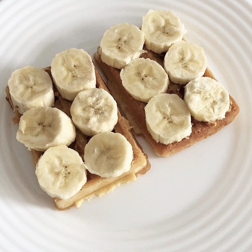 Тосты с бананом