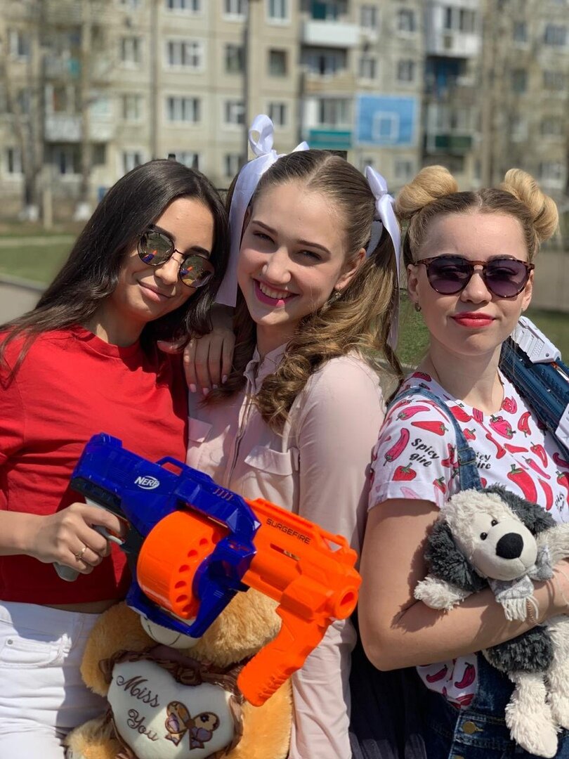 Алена Махрова, Королева выпускного бала из Канска (2019 год). Фото из личного архива победительницы