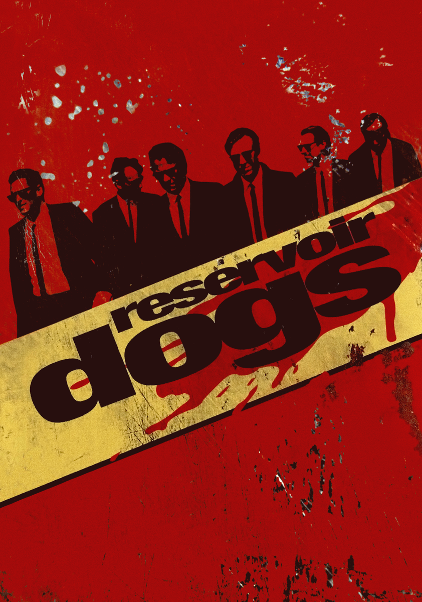 Постер фильма “Reservoir Dogs” - 1991 года выпуска.