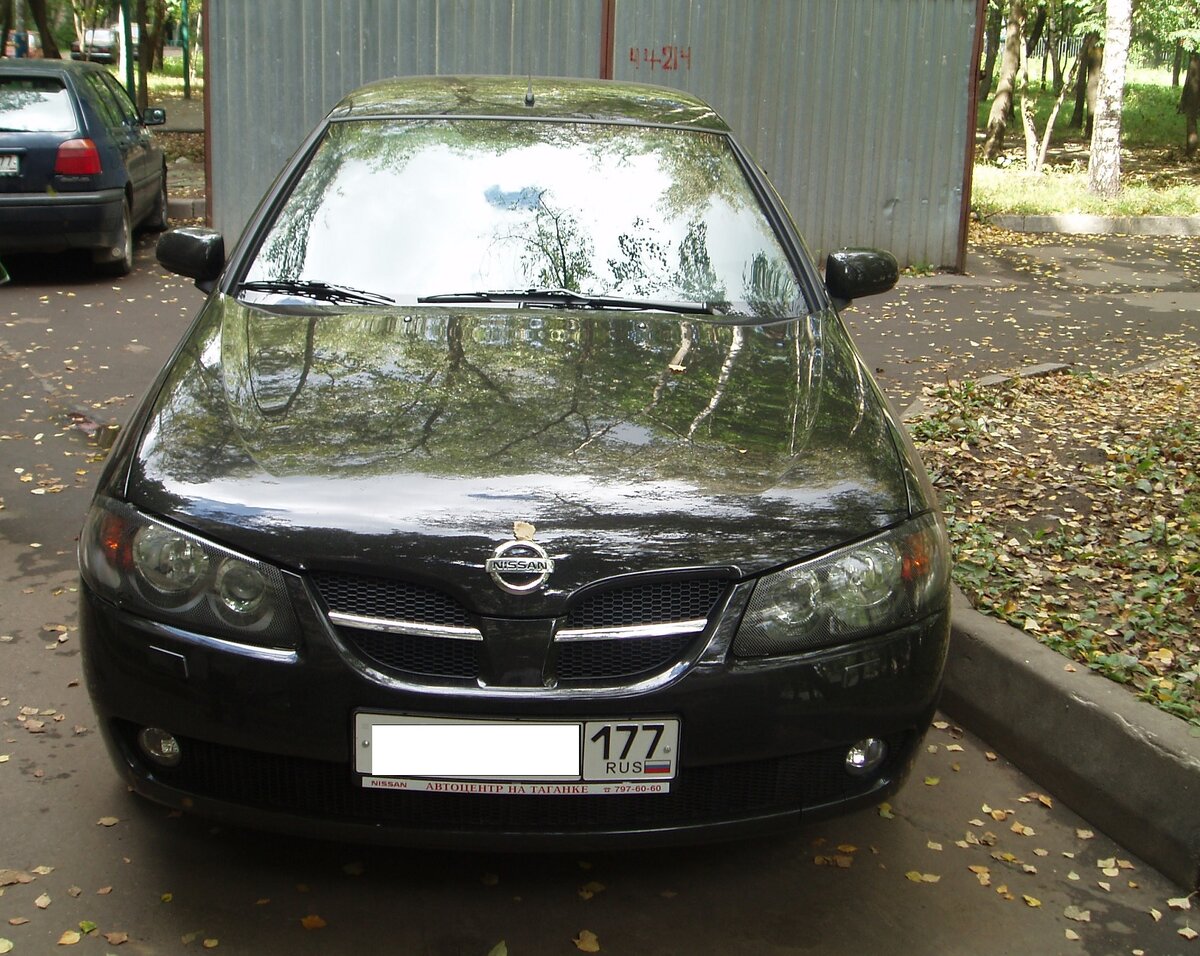 Nissan Almera 2005 г.в. Владел с 2005г. по 2010г.
