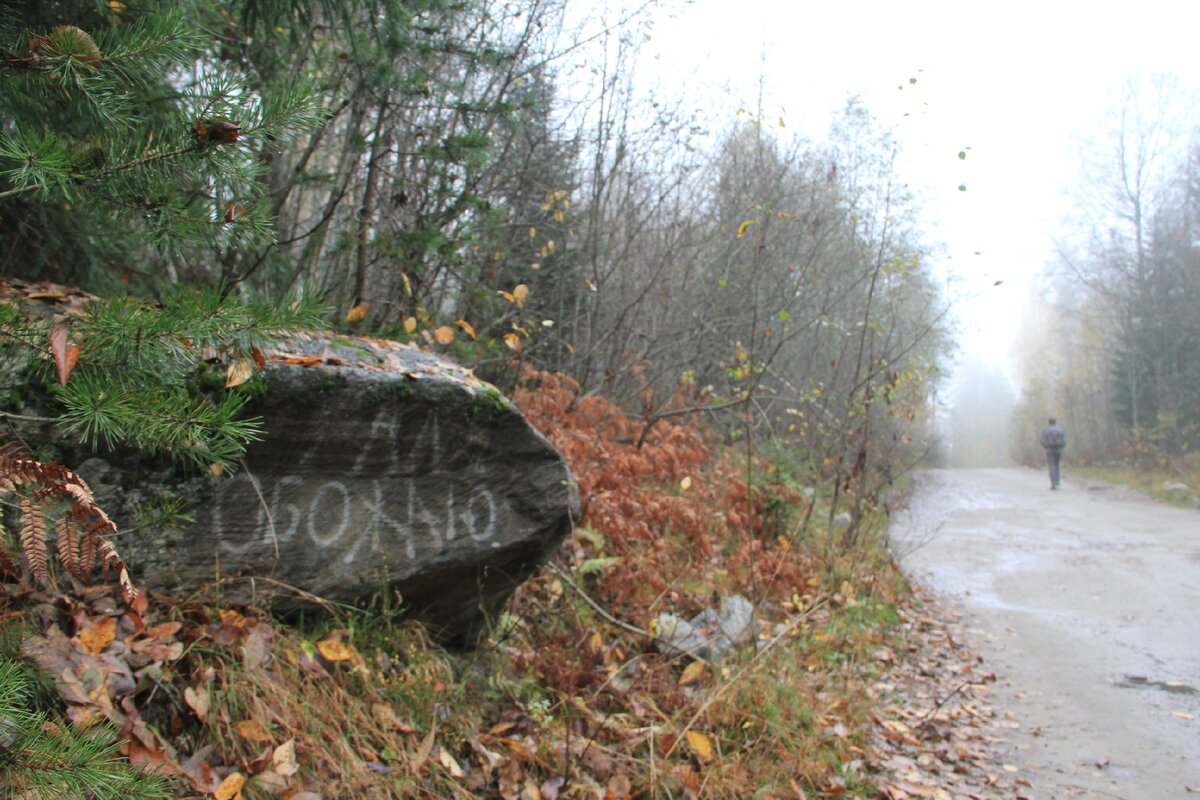 По дороге к водопаду "Белые мосты"