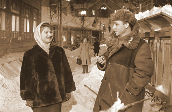 кадр из фильма «Девчата»