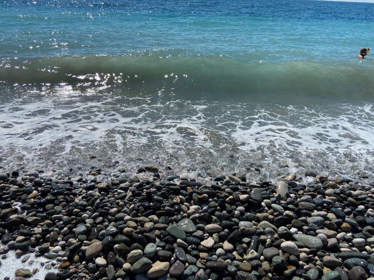 Абхазия море вода чистая