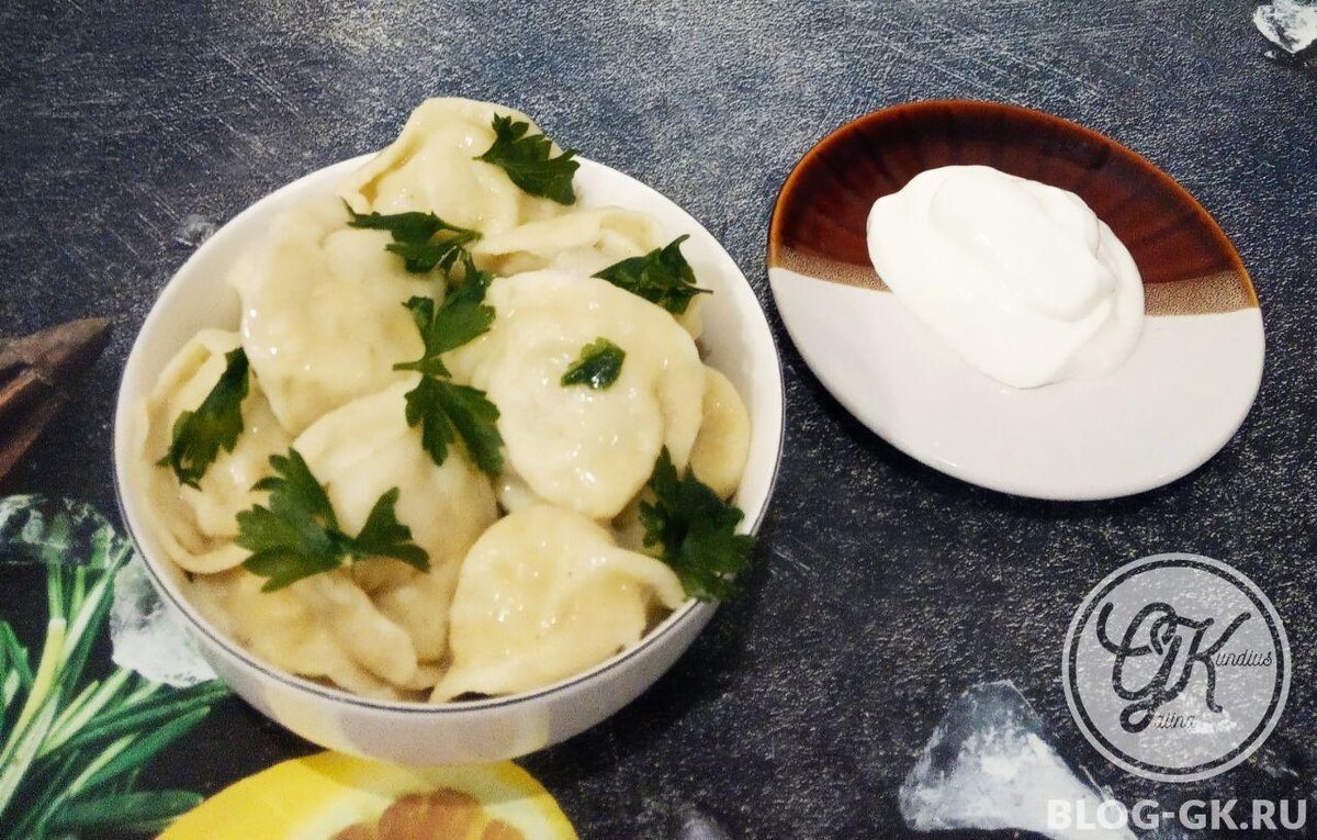 Домашние пельмени из яичного теста