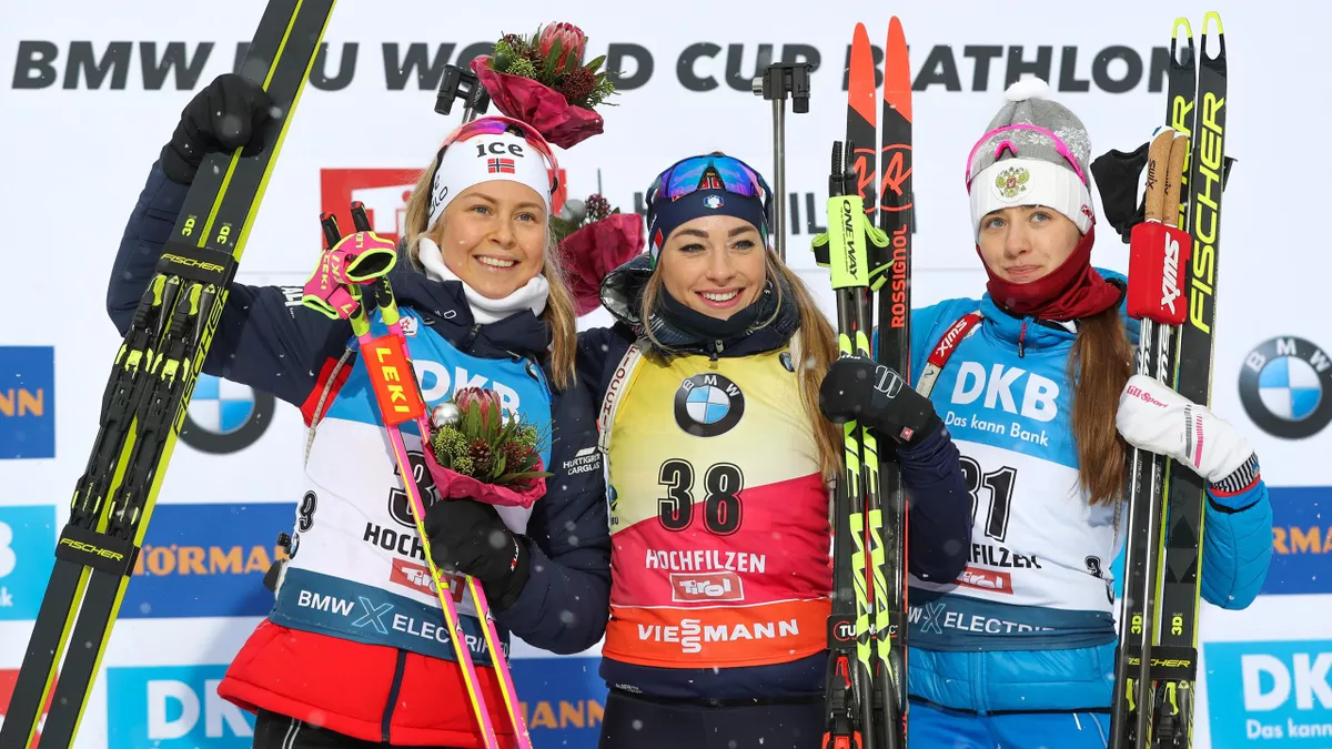 Первый подиум Мироновой. Хохфильцен 2019/2020