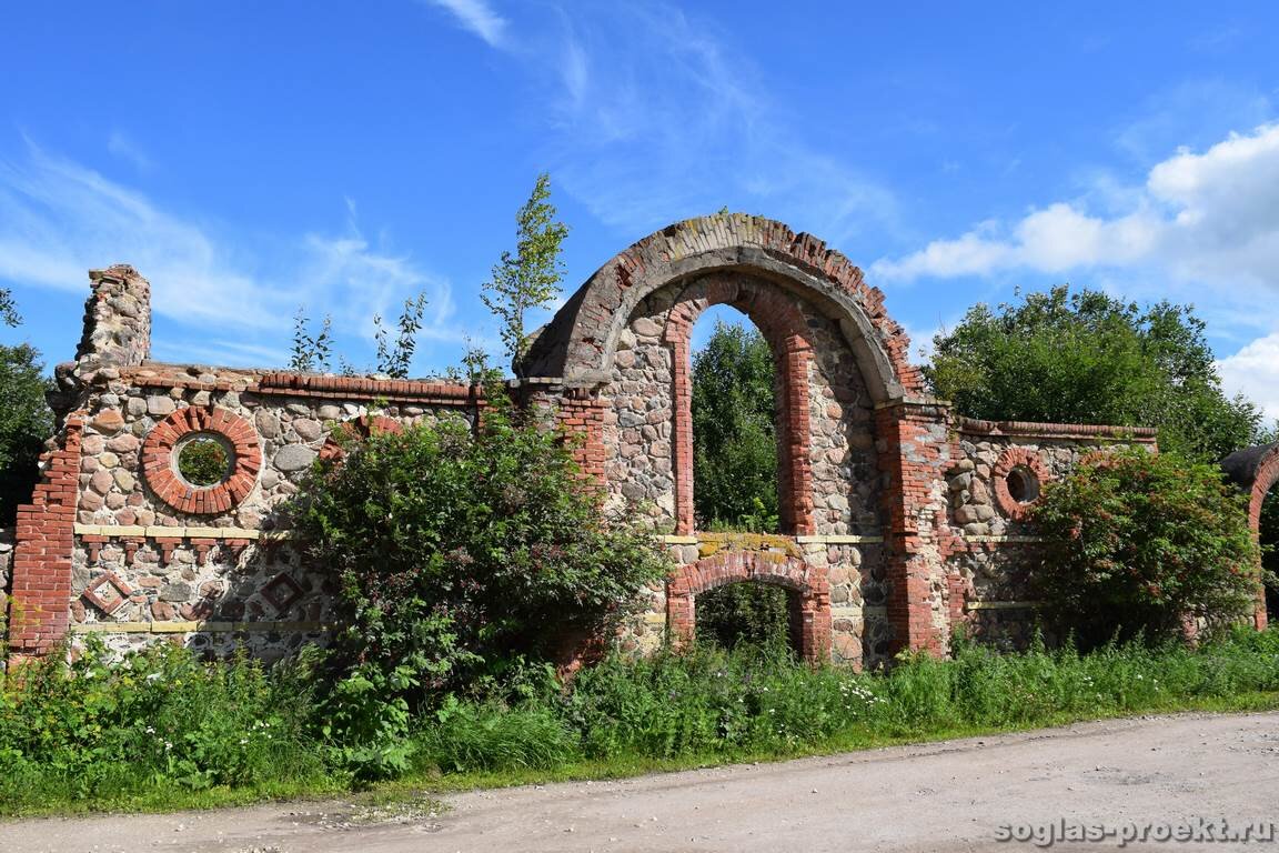 одна из построек вокруг усадьбы наши дни (фото soglas-proekt.ru).
