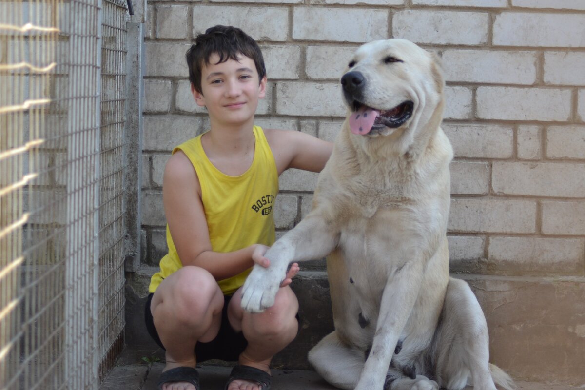 Магда с сыном (фото из личного архива)