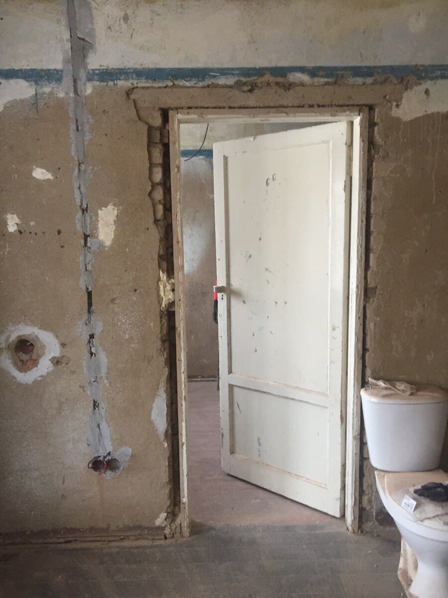 Фото до демонтажа совсем не осталось, к сожалению.