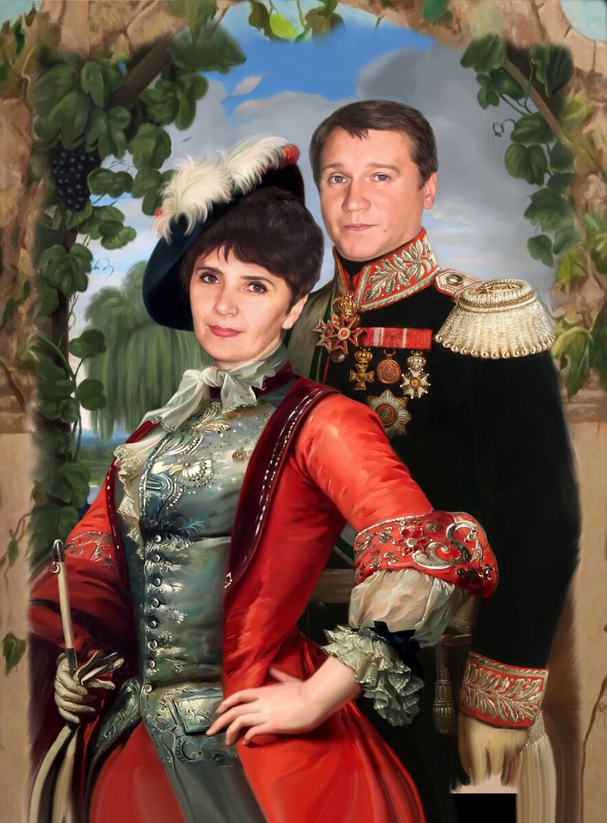 Портрет маслом