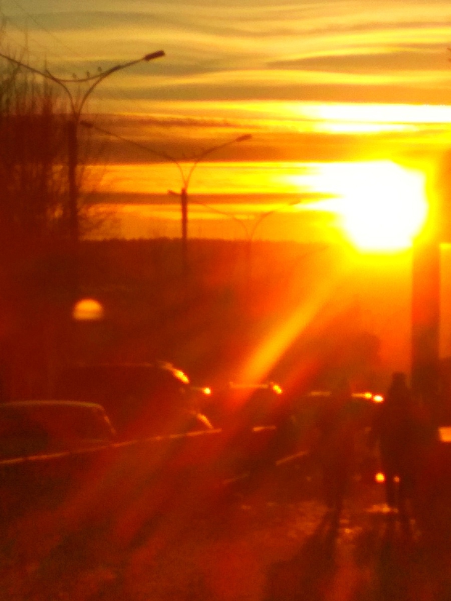 Зимнее утро.