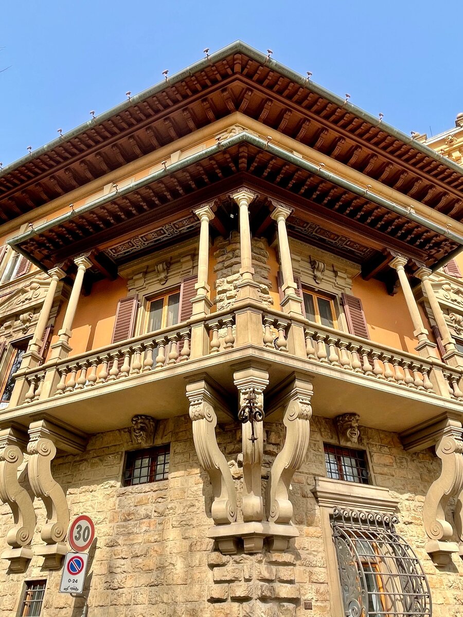 Villa Pagani Nefetti, архитектор Адольфо Коппеде, Флоренция 