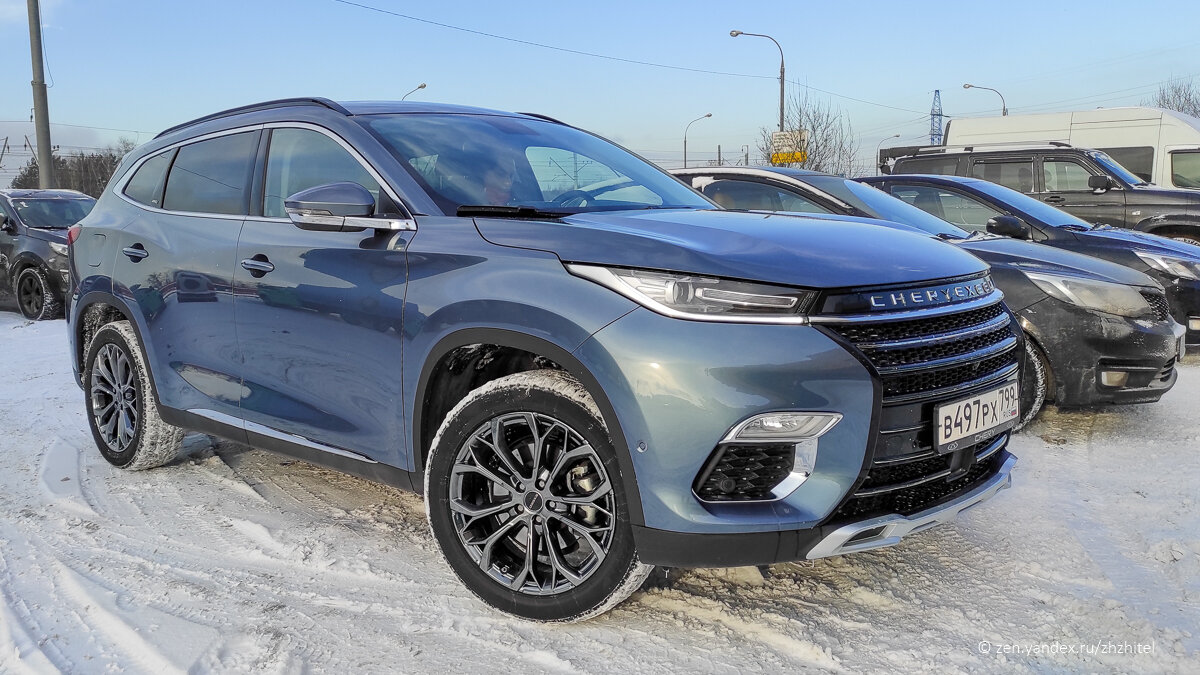 Было: Китайский внедорожник Cheryexeed на липучке Pirelli Scorpion Winter