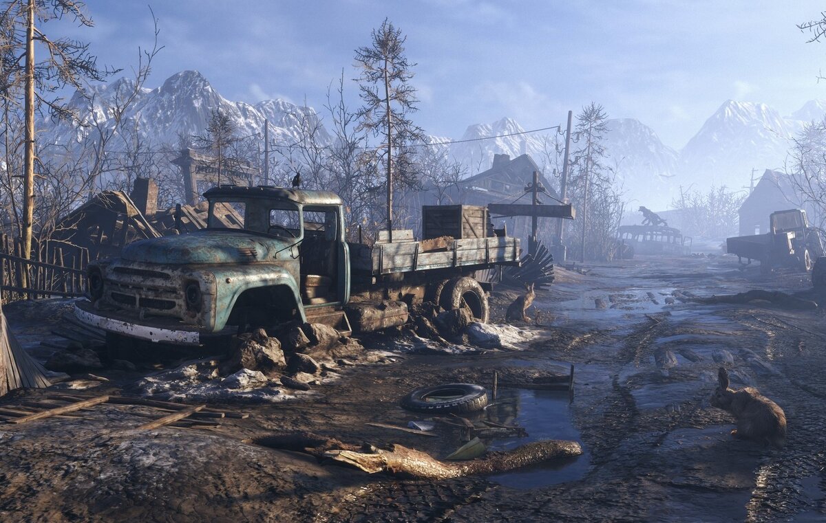 Атмосфера советской деревни