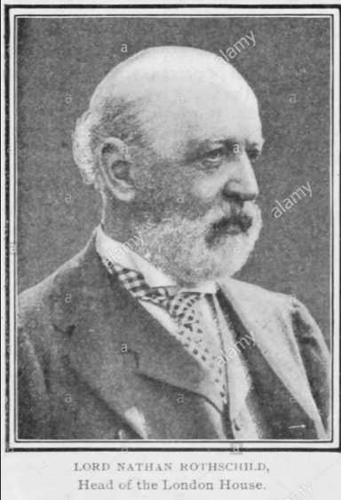 Лорд Натан Майер Ротшильд II(взято из открытых источников) 