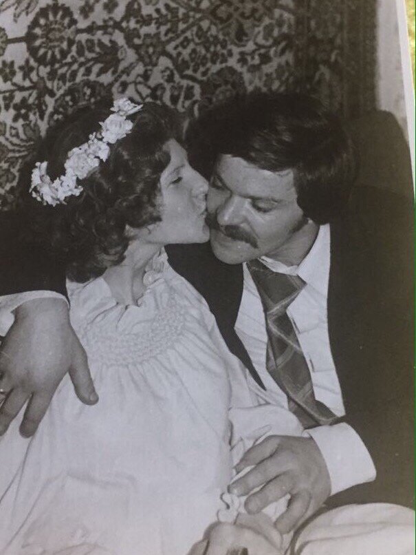 Мои мама и папа, роспись в 1979 году