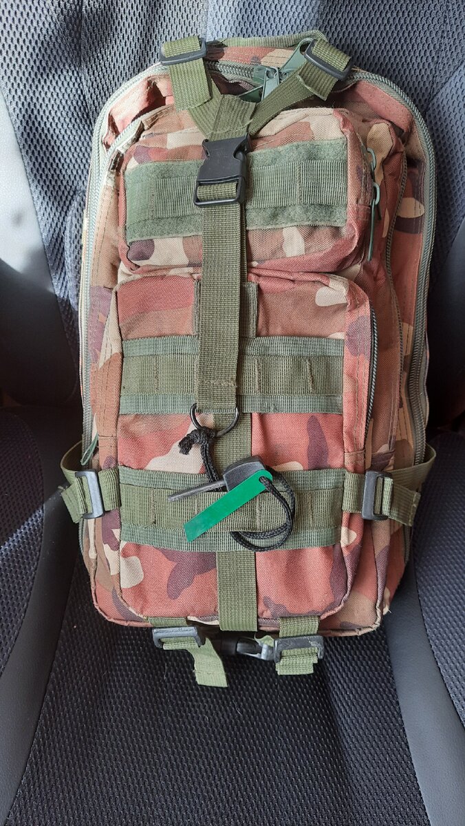 Рюкзак с али, всегда со мной.