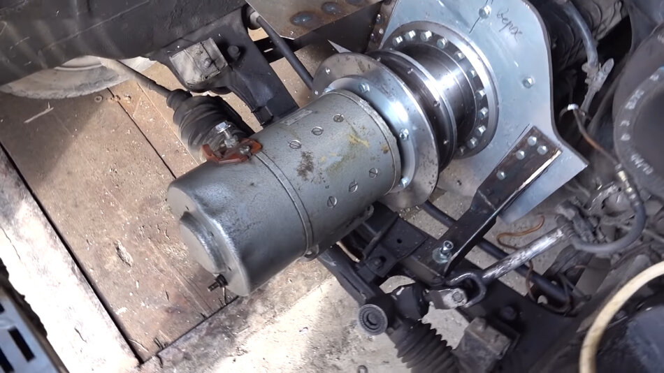 Электромобиль из старой BMW