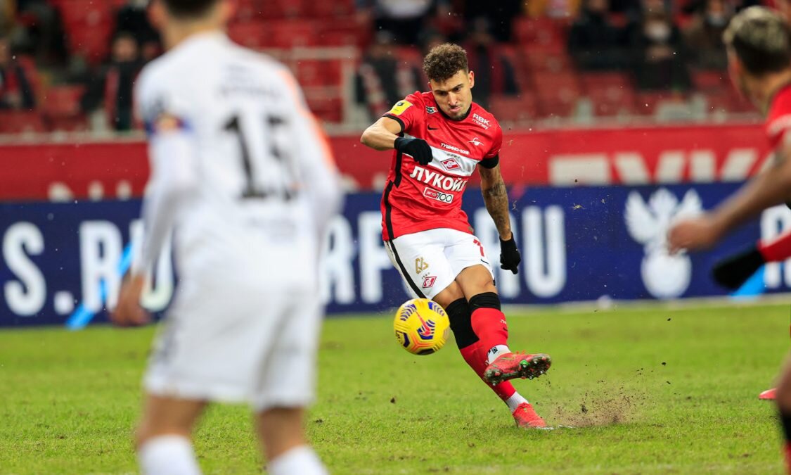 В 23-м туре РПЛ красно-белые разгромили «Урал» (5:1) и восстановили 4-очковое отставание от лидирующего в чемпионате «Зенита».