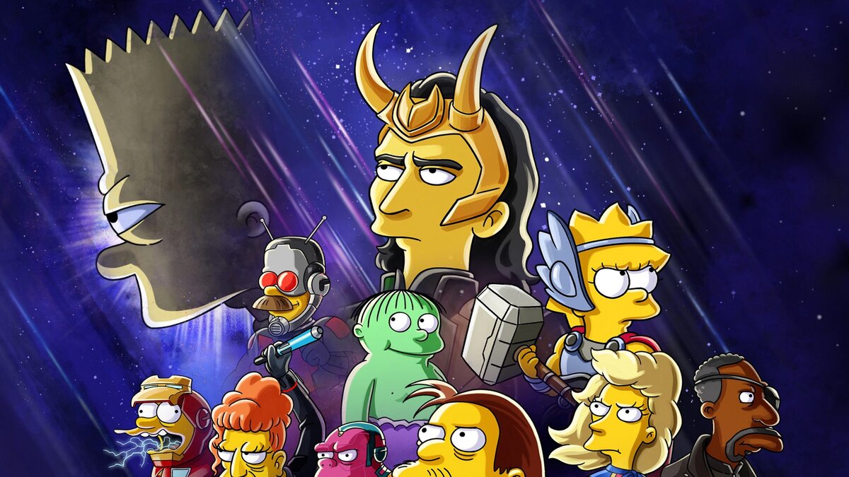 постер мультфильма The Good, The Bart, and The Loki 