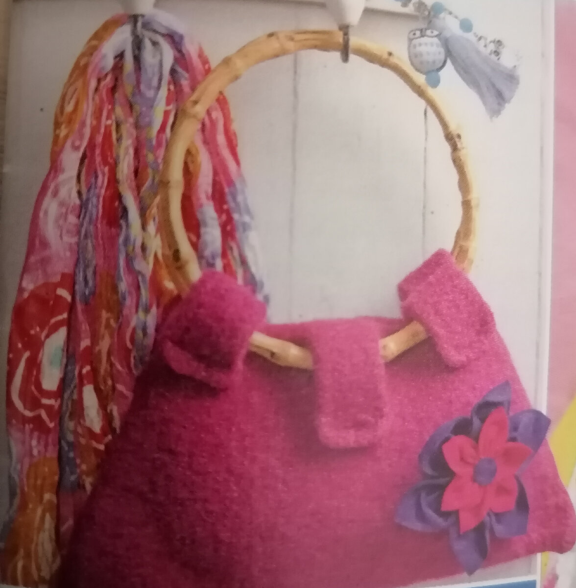 Сумка. Валяние в стиральной машине