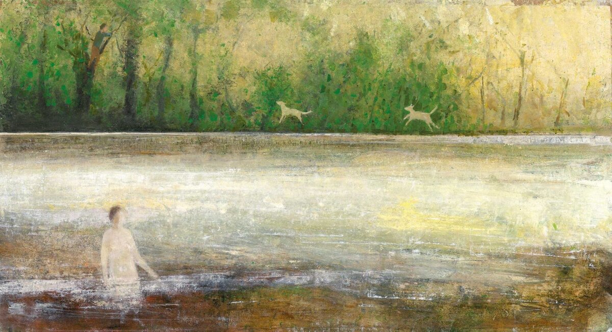 Диана и Актеон. Источник изображения: https://www.whitespaceart.com/artist/david-brayne/