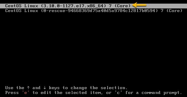 Как восстановить утерянный пароль root в CentOS / RHEL 7