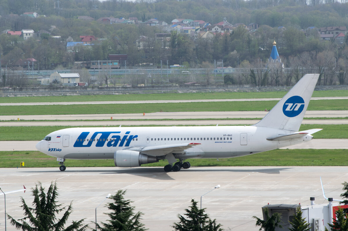 Boeing 767-224, VP-BAG "Виктор Черномырдин", Ютэйр