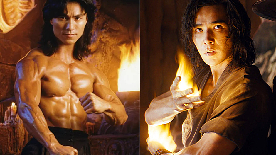 Робин Шу и Луди Линь в роли Лю Кана. Смертельная битва (1995) и Мортал Комбат (2021)