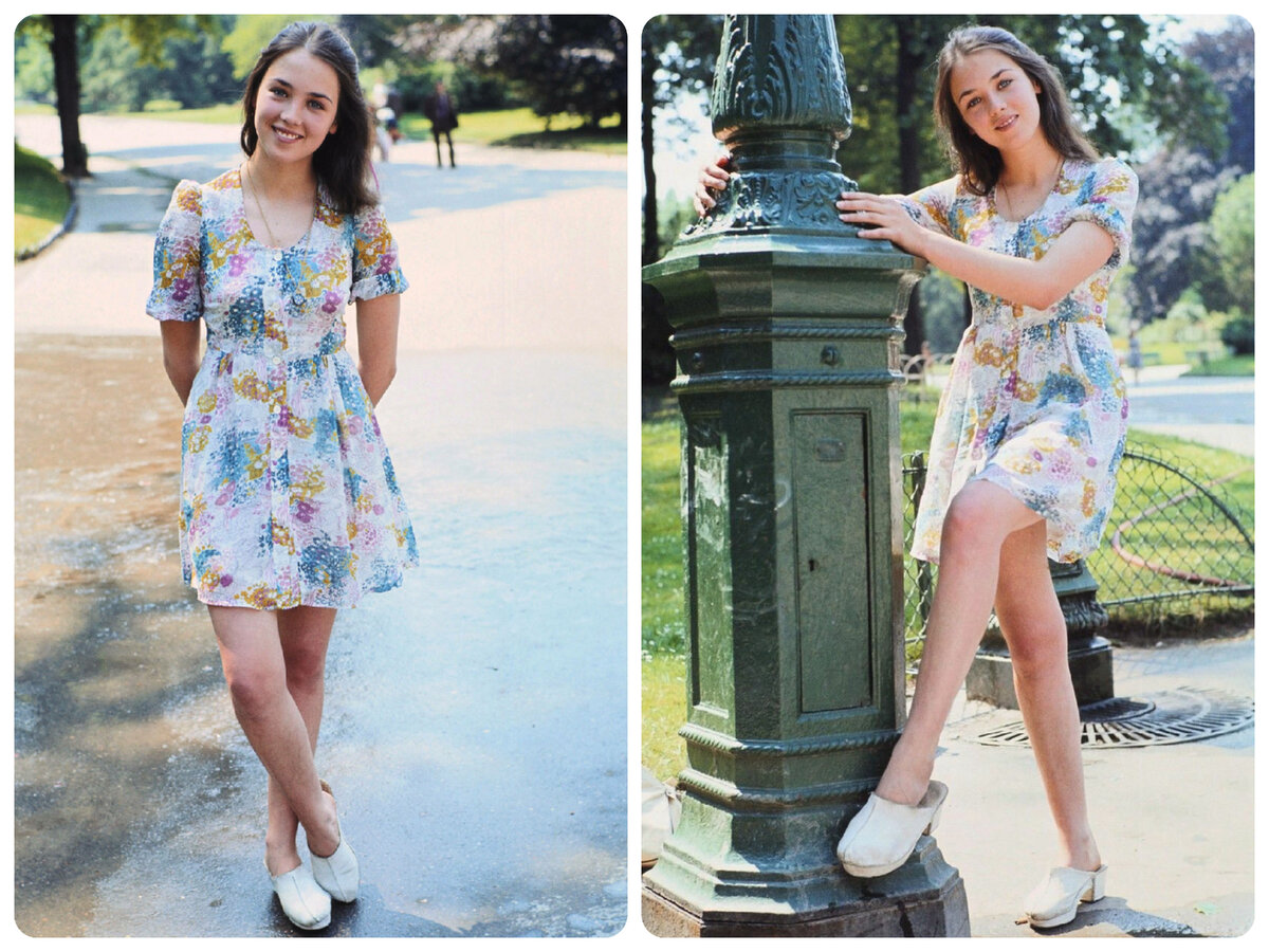 Актриса в юности. Источник фото для коллажа kinopoisk.ru и сервисы Яндекс